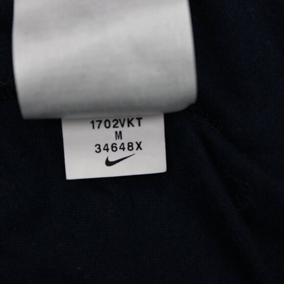 Nike Michigan Wolverines Raglan Shirt Men Medium Blue Athletic Cut Tri-Blend - Picture 12 of 16